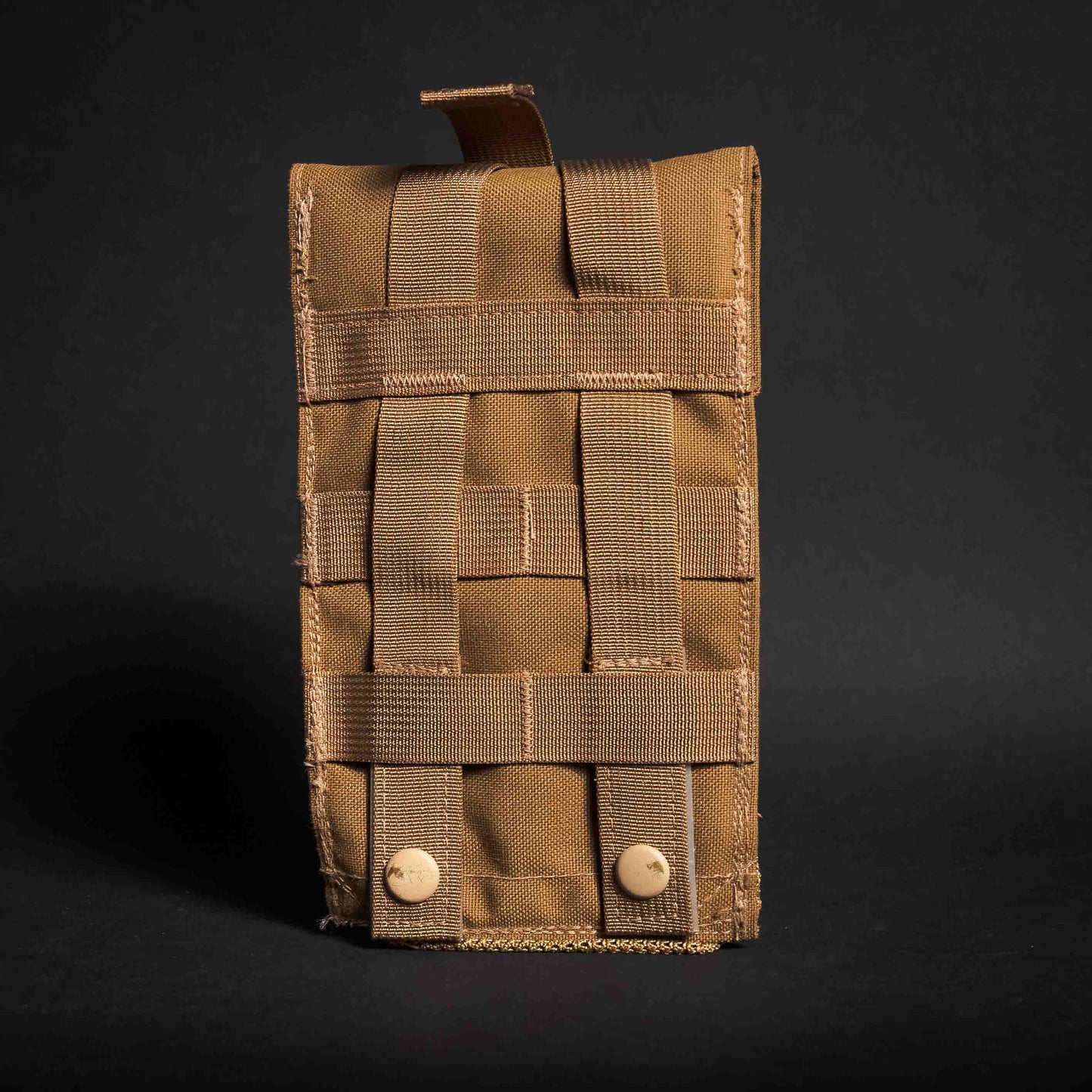 Velcro / Buckle Top Nylon GP Pouch w/ Mesh Bottom