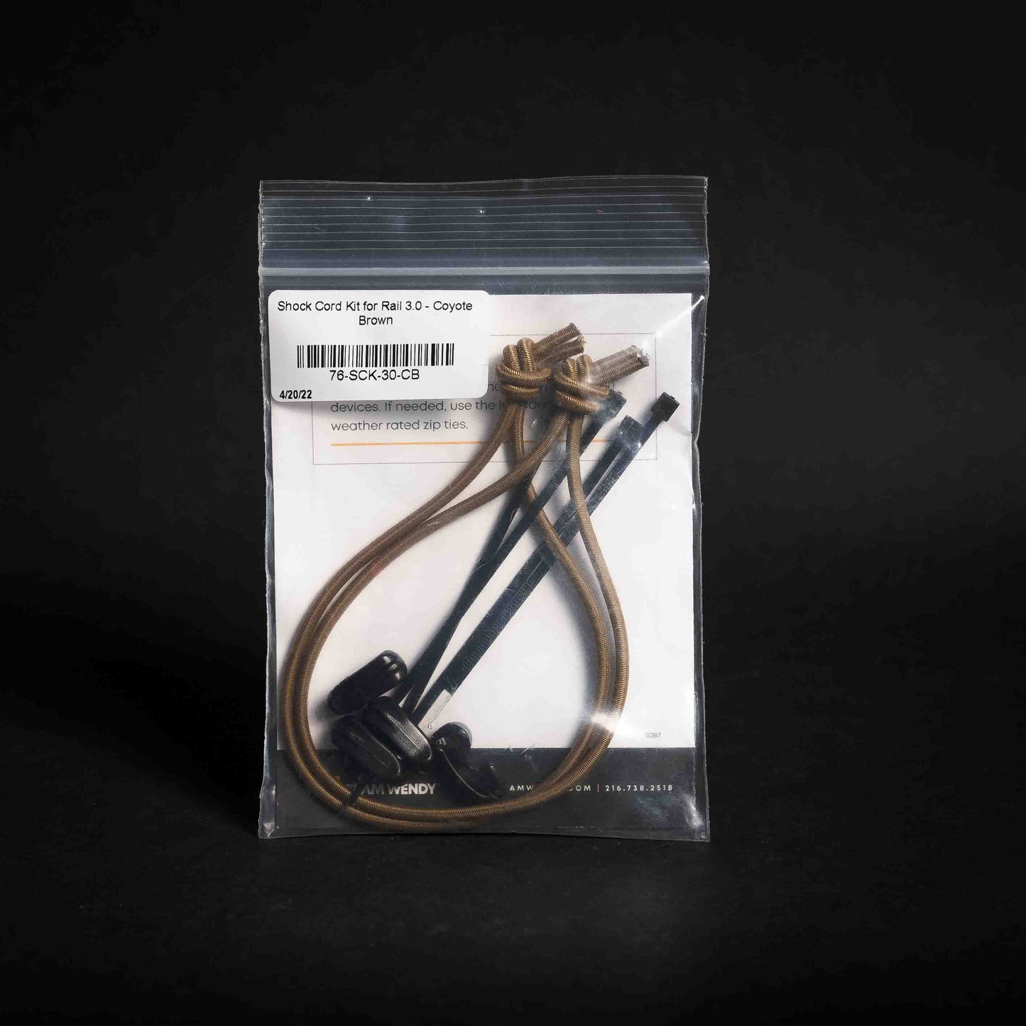 Team Wendy Shock Cord Kit for Rail 3.0