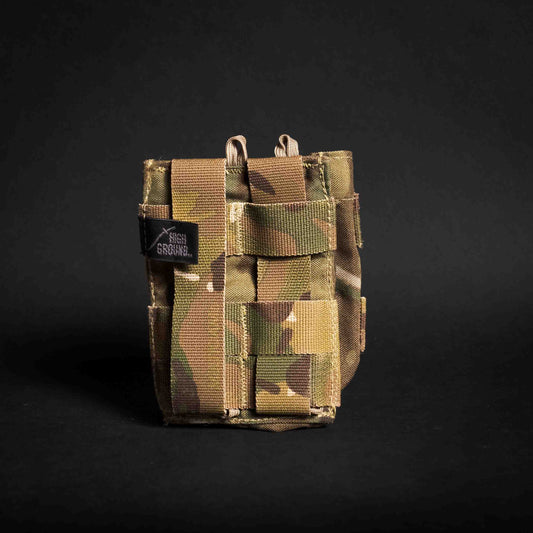 High Ground Gear 7.62 Low Profile Mag Pouch, Single Short